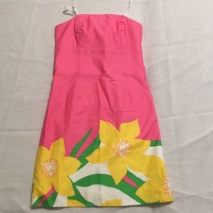 Strapless Lily Pulitzer dress!